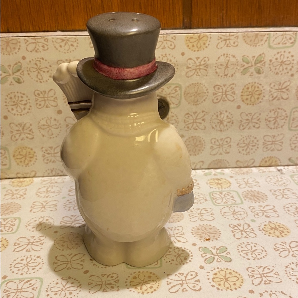 Lenox Salt and Pepper Shakers Snowmen Vintage - Picture 7 of 9